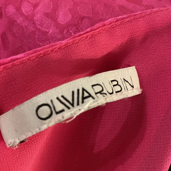 Olivia Rubin Silk Mini Dress Size: M - Picture 6 of 7